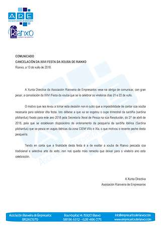 Festa da Xouba en Rianxo