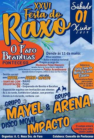 XXX Festa do Raxo en Ponteceso