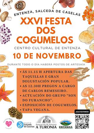 XXVII Festa dos Cogumelos (2025) en Salceda de Caselas