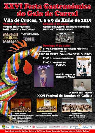 XXXI Festa Gastronómica do Galo de Curral en Vila de Cruces