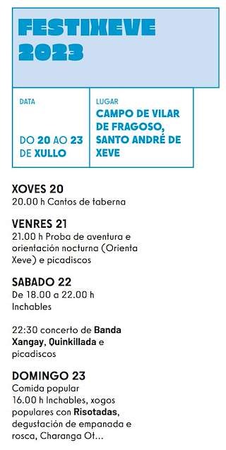 XXVIII Festixeve en Pontevedra
