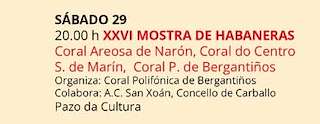 XXVII Mostra de Habaneras en Carballo