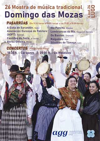 XXVII Mostra de Música Tradicional Galega Domingo das Mozas en Lugo