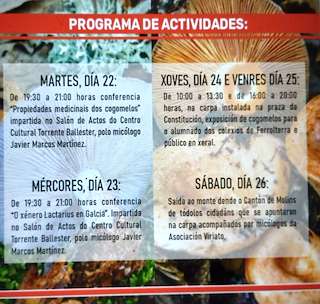 XXVII Semana Micolóxica en Ferrol