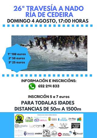 XXVIII Travesía a Nado en Cedeira