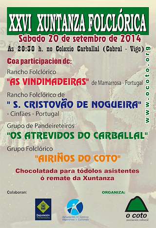 XXXVII Xuntanza Folclórica de Cabral en Vigo