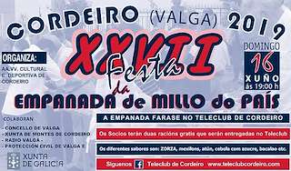 XXIX Festa da Empanada de Millo de Cordeiro en Valga