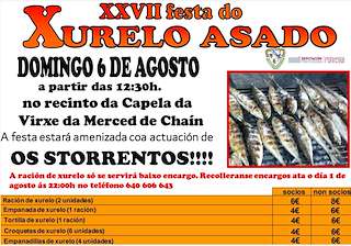 XXIX Festa do Xurelo Asado de Chaín en Gondomar