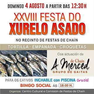 XXIX Festa do Xurelo Asado de Chaín en Gondomar