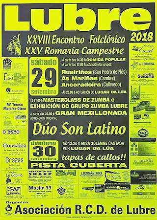 XXXI Encontro Folclórico e XXVI Romaría Campestre de Lubre  en Bergondo