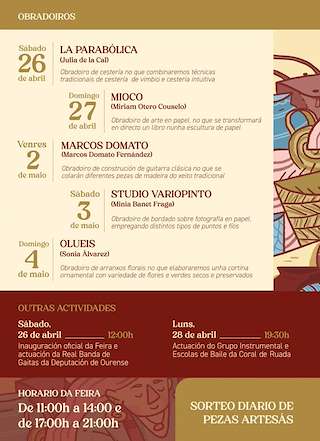 XXIX Feira de Artesanía en Ourense
