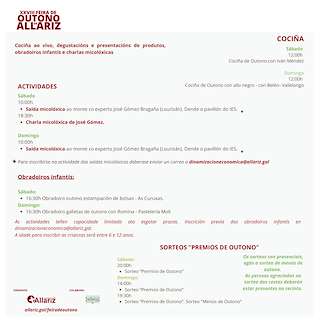 XXIX Feira de Outono en Allariz