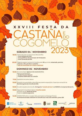 XXX Festa da Castaña e do Cogomelo (2025) en Riós