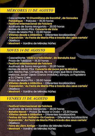 XXXIX Festival Internacional de Folclore en A Coruña