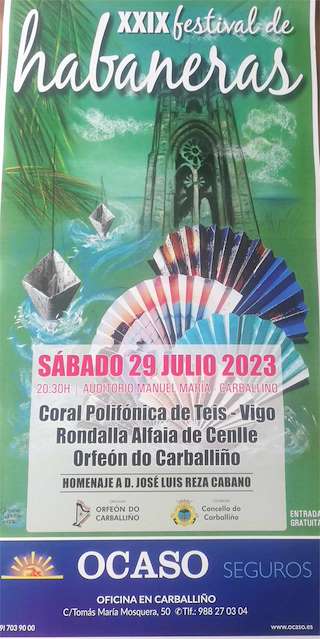 XXXI Festival de Habaneras  en O Carballiño