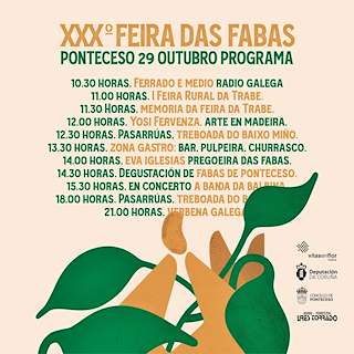 XXXIII Feira das Fabas (2025) en Ponteceso