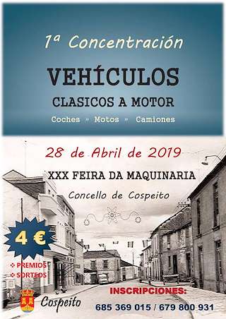 XXXIV Feira de Maquinaria Usada y Artesanía en Cospeito