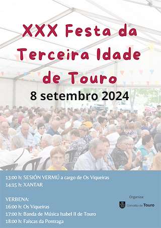 XXXII Festa da 3ª Idade (2026) en Touro