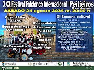 XXXI Festival Folclórico Internacional de Peitieiros en Gondomar
