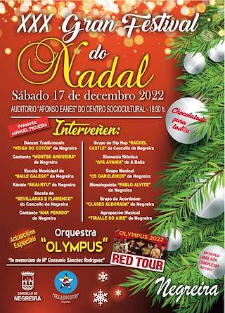 XXXII Gran Festival do Nadal en Negreira