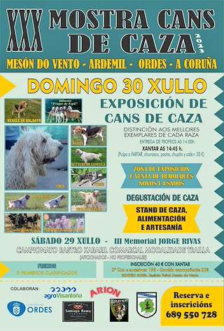 XXXII Mostra de Cans de Caza en Ordes