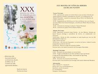 XXXI Mostra de Viños da Ribeira Sacra (2026) en Pantón