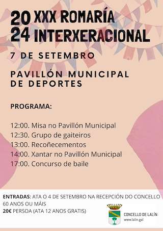 XXXI Romería Interxeracional en Lalín
