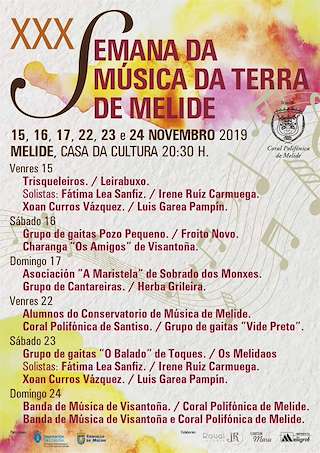 XXXV Semana da Música en Melide