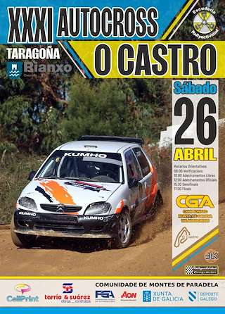 XXXIII Autocross O Castro (2026) en Rianxo