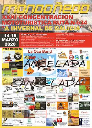 XXXIV Concentración Mototurística Ruta N-634 en Mondoñedo