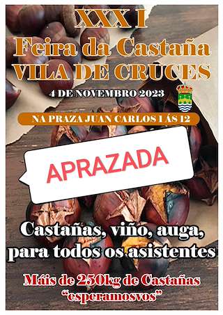 XXXIII Feira da Castaña (2025) en Vila de Cruces
