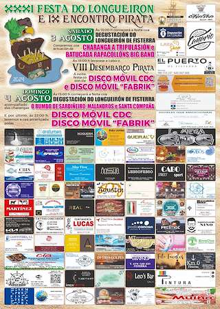 XXXII Festa do Longueirón - X Encontro Pirata en Fisterra