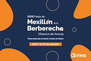 XXXII Festa do Mexillón e do Berberecho (2026) en Vilanova de Arousa