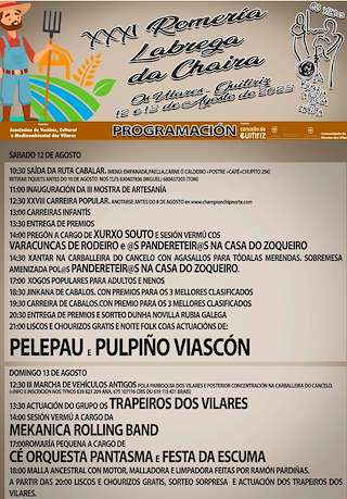 XXXIII Romaría Labrega da Chaira en Guitiriz