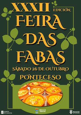 XXXIII Feira das Fabas (2025) en Ponteceso