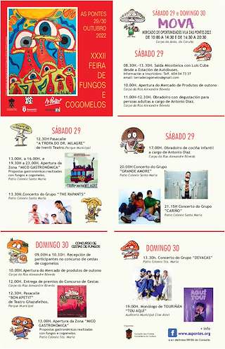 XXXV Feira de Fungos e Cogomelos en As Pontes de García Rodríguez