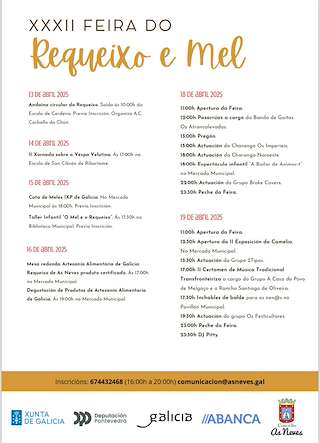 XXXIII Feira do Requeixo e do Mel (2026) en As Neves