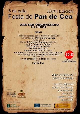 XXXIII Festa de Exaltación do Pan de Cea en San Cristovo de Cea