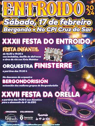 XXXIII Fiesta de Carnaval del CPI Cruz do Sar en Bergondo