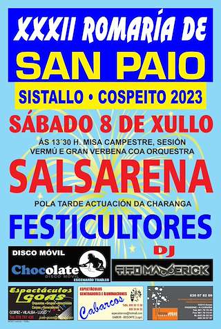 XXXV Romaría de San Paio de Sistallo (2026) en Cospeito