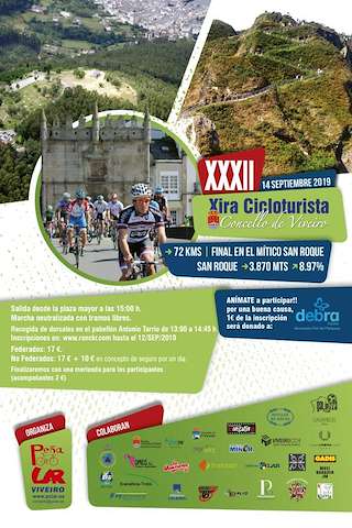 XXXVII Quedada Marcha Cicloturista en Viveiro