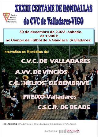 XXXIV Certame de Rondallas de Valladares en Vigo