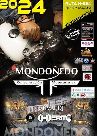 XXXIV Concentración Mototurística Ruta N-634 en Mondoñedo
