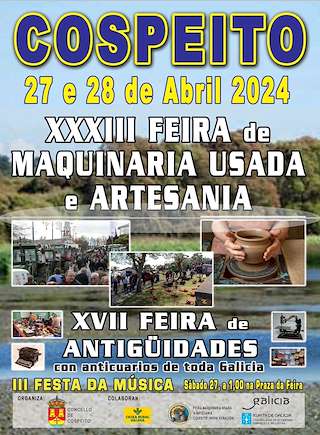 XXXIV Feira de Maquinaria Usada y Artesanía en Cospeito