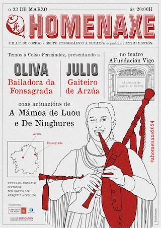 XXXIV A Homenaxe en Vigo