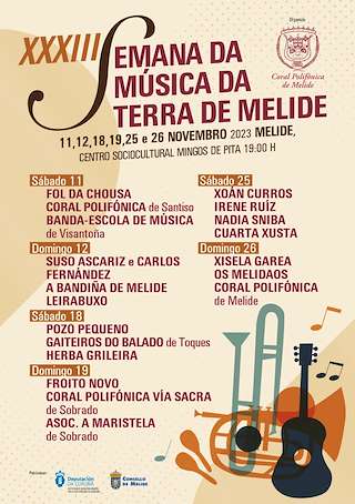 XXXV Semana da Música en Melide