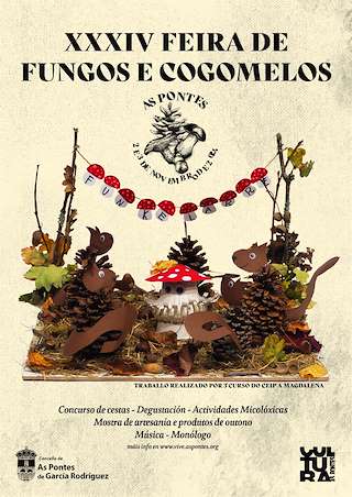 XXXV Feira de Fungos e Cogomelos en As Pontes de García Rodríguez