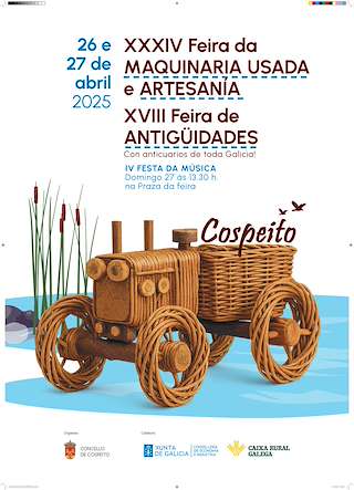 XXXV Feira de Maquinaria Usada y Artesanía (2026) en Cospeito