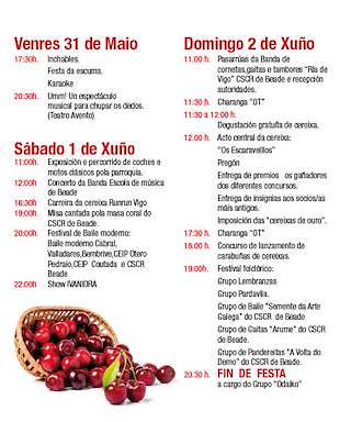 XXXVIII Festa - Feira da Cereixa de Beade en Vigo