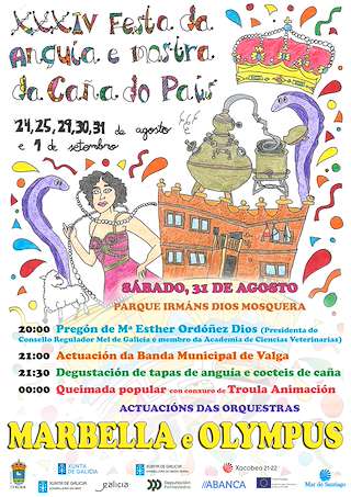 XXXV Festa da Anguía e Mostra da Caña do País en Valga